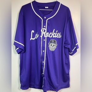 Dia de los muertos Colorado Rockies baseball team jersey